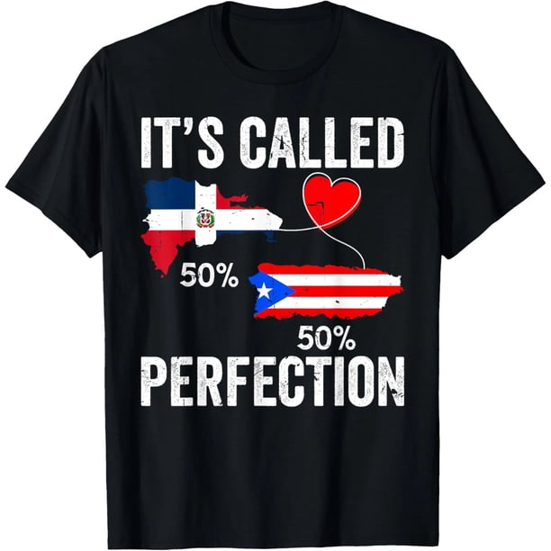 Playera de Mujer "Dominirican" - Comodidad Divertida con Diseño de Puerto Rico y República Dominicana