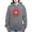 Graphite Gray, variant on CafePress - Mandala Cats Sweatshirt - Pullover Hoodie, Classic & Comfortable Hooded Sweatshirt