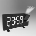 thumbnail image 2 of LEDs Reloj Proyección Multifuncional Radio FM 2 Alarmas Reloj Brillo TFixol Reloj, 2 of 7