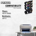 thumbnail image 4 of 5 Inkfirst® Toner Cartridges 6010 Compatible Remanufactured for Xerox 6010 Phaser 6000 6010 WorkCentre 6015, 4 of 4