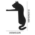 thumbnail image 6 of Opehuo Halloween Door Topper,Black Cat Door Frame Door Corner Decor,Hanging Cat Halloween Door Toppers Wall Decorations,Funny Cats Silhouette Decorative Sign for Cat Lovers Gifts,A, 6 of 7