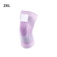 thumbnail image 2 of Rodillera Minnieouse de nailon elástico transpirable antideslizante para correr culturismo Violeta 2XL, 2 of 6
