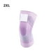 thumbnail image 2 of Vogacara Rodillera de repuesto Flexible, lavable, elástica, para hombre y mujer, de punto, para correr, culturismo, escalada, gimnasio, soporte Cuidado de los pies Violeta 2XL Vogacara CE014639-10, 2 of 6