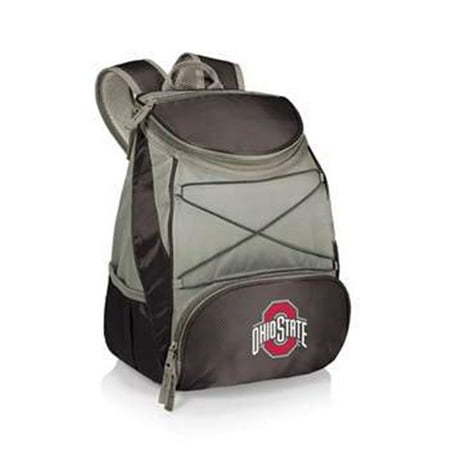 Next Picnic Backpack Picnic Time 633-00-175-444-0 Ohio State Buckeyes Digital Print Backpack Cooler Tote Bag, Black ()