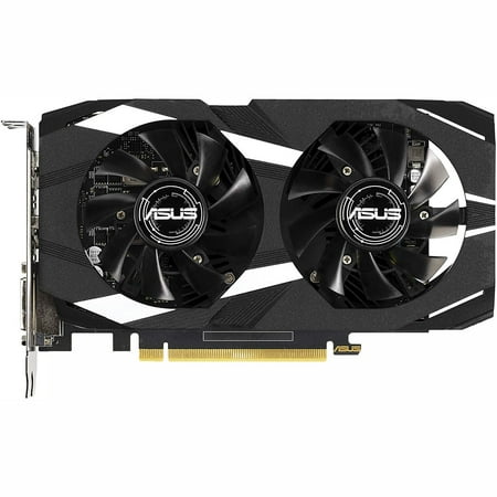 ASUS GeForce GTX 1650 OC Edition Dual Fan Graphics Card, Black