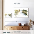 thumbnail image 4 of Elephant Stock Beach Impressions I Wall Art - Horizontal Canvas Wall Art - Living Room Wall Decor - Abstract Canvas - Blue And Green Decor By Emma Caroline - 12" x 8", 4 of 8