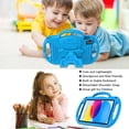 thumbnail image 3 of Funda para iPad LTROP Kids A16 de 11ª y 10ª generación, 11/10,9 pulgadas, azul, 3 of 9