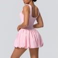 thumbnail image 3 of AEXTO Robe de Tennis avec Short Intégré et Soutien-Gorge Robe Athlétique pour Femmes Été Golf Active Robe d'Entraînement, 3 of 12
