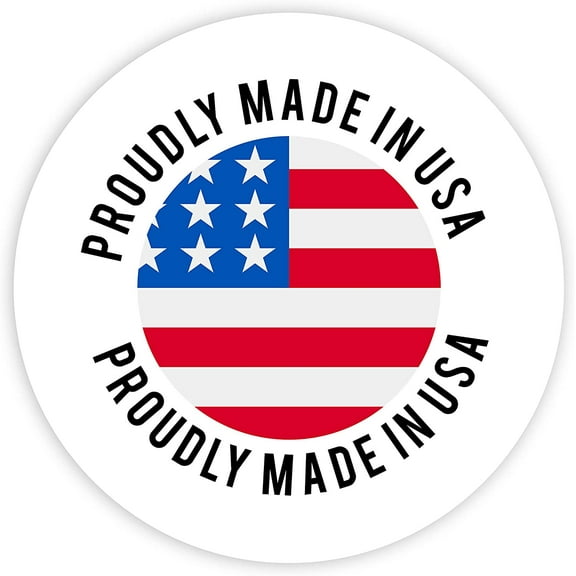 Koyal Wholesale Square Small Business Labels, Proudly Made In USA, Set of 120
