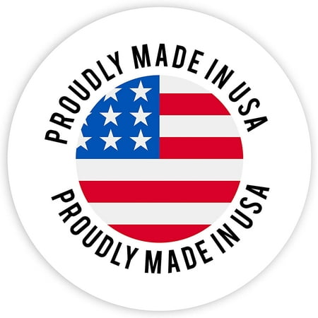 Koyal Wholesale Square Small Business Labels, Proudly Made In USA, Set of 120