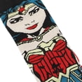 thumbnail image 5 of Wonder Women Adult Casual Crew Socks With Cape Attachments -OSFA, 5 of 7