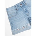 thumbnail image 3 of Wonder Nation Girls Fashion Denim Shorts, Size 5-18, 3 of 5