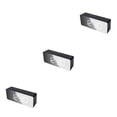 thumbnail image 3 of QualitChoice Angle d'Alarme Numérique Réglable 7,48 Pouces A Mené l'Horloge de Projecteur de Radio d'Alimentation d'Écran Acrylique de Câble d'Alimentation d'Horloges d'Intérieur de Lumière Blanche de Type 2, 3 of 6