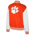 thumbnail image 3 of Women's Colosseum Orange Clemson Tigers French Baguette Full Snap Fleece Jacket, 3 of 3