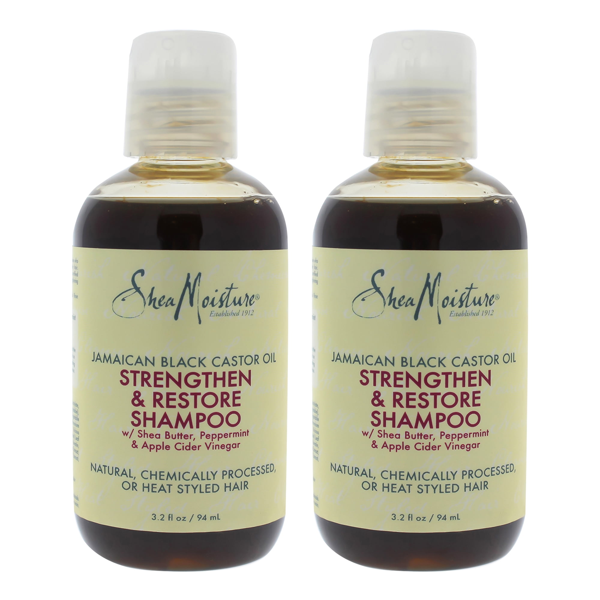 Jamaican Black Castor Oil Strengthen and Restore Shampoo by Shea Moisture for Unisex 3.2 oz Jamaican Black Castor Oil Strengthen and Restore Shampoo by Shea Moisture for Unisex 3.2 oz