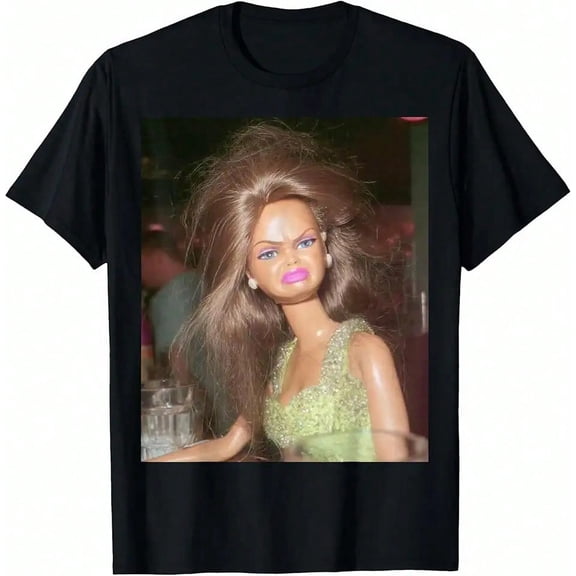 Funny Disgusting Doll Face Meme Hilarious Sarcastic Gift Tee T-Shirt