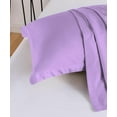thumbnail image 5 of D.N.G. BEDDINGS 1 Piece Luxury Thicker Pattern Comforter, Premium Super Soft, 800 Thread Count, 100% Egyptian Cotton, Super King Size Lilac Solid Color, 5 of 6
