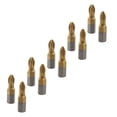 thumbnail image 1 of CTIRCHIU 10pcs Magnetic Impact Driver Bits Screwdriver Bit Titanium Assorted Color Electronic Device Operation, 1 of 6