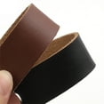 thumbnail image 3 of Tirador de cuero Inteprter para armario manualidades decoraciones tiradores de muebles negro, 3 of 6