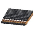 thumbnail image 1 of Runquan 100 Pieces Mini Glass Bottles Essential Oil Bottles for Travel Girl Outgoing Connect Stopper 1ml, 1 of 8