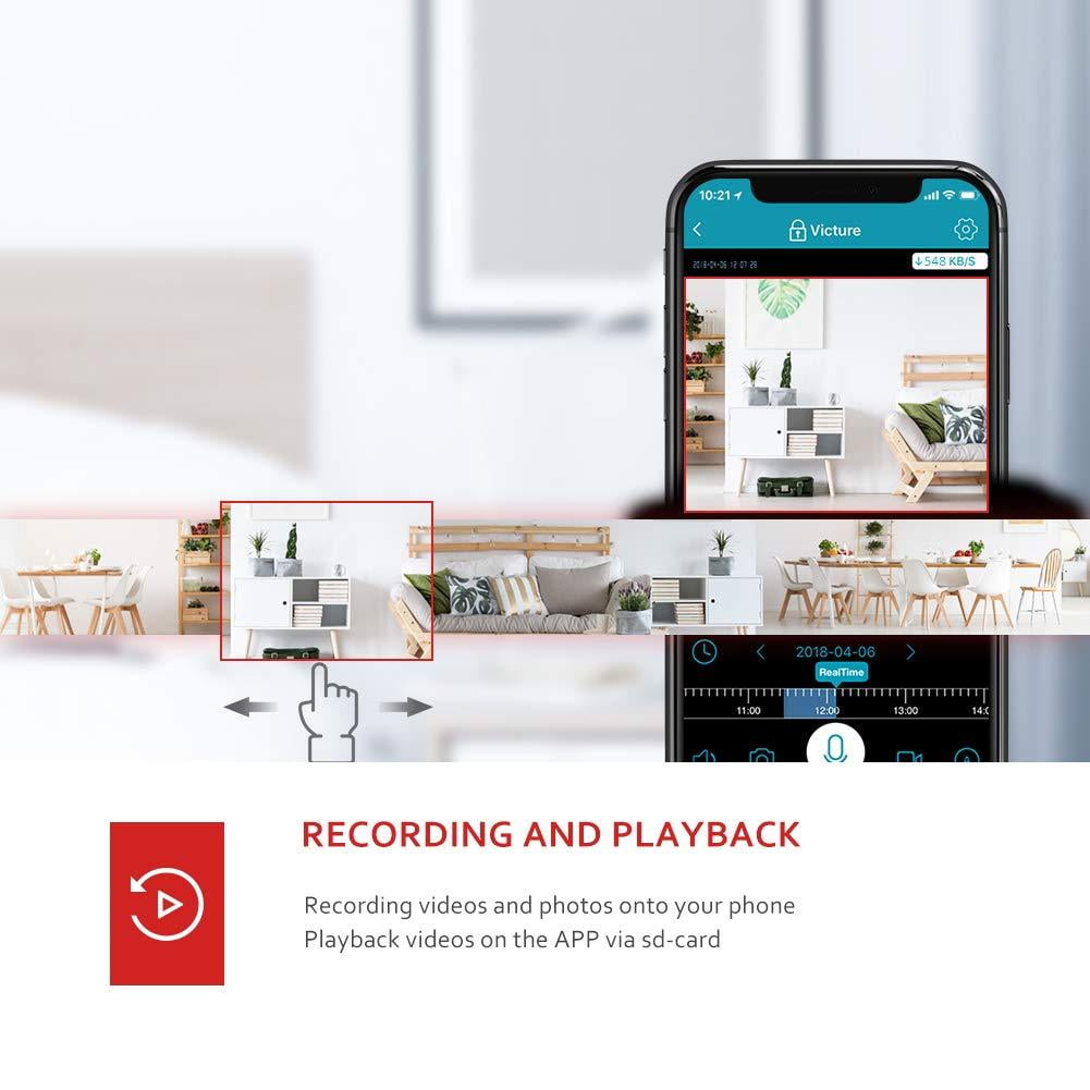 victure 1080p fhd baby monitor