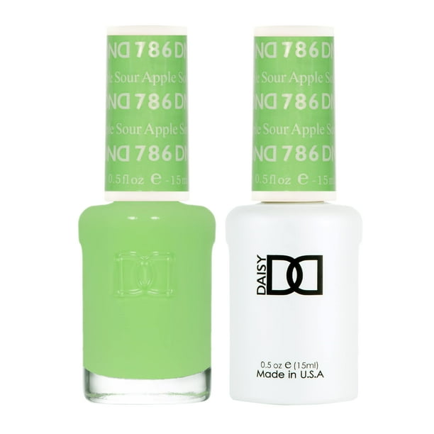 Set de esmaltes de uñas DND Green Collection 786 Sour Apple 15 ml
