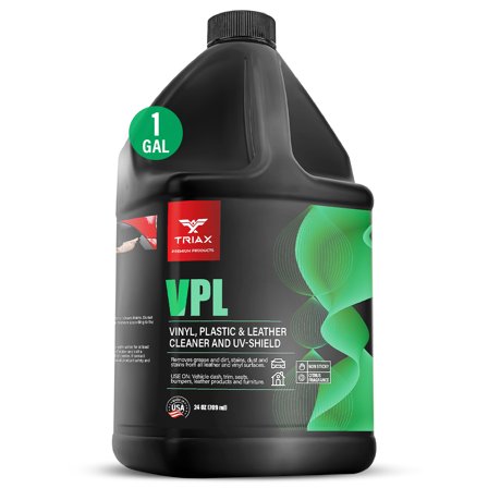 TRIAX VPL Vinyl, Plastic, and Leather Premium Cleaner (1 Gallon)