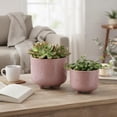 thumbnail image 5 of Flora Bunda CT2004E2-MAUVE 6' & 4.75' Sunmoon Footed Ceramic,Set of 2, 5 of 5