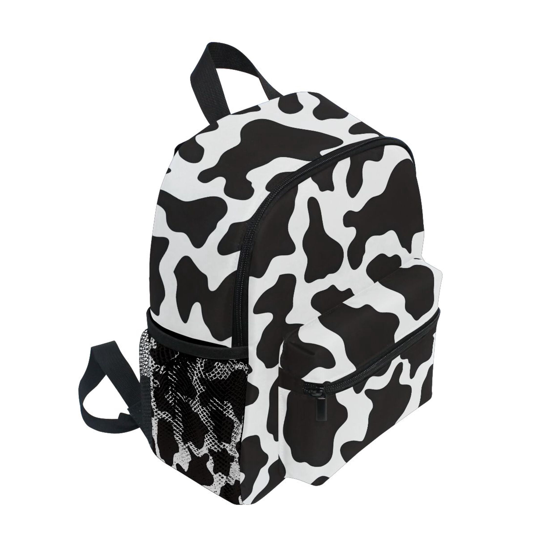ALAZA Cow Print School Backpack Small Bookbag Mini Bags