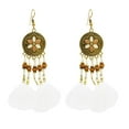 thumbnail image 2 of Pendientes Colgantes Bohemios Prettyia Vinatge Blanco, 2 of 10