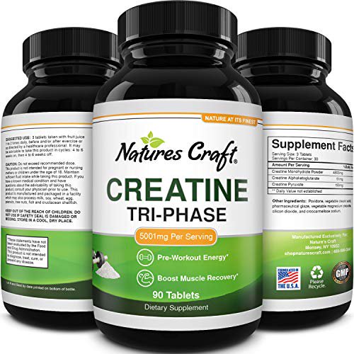 Mass Gainer Creatine Monohydrate Tablets Natural Creatine Monohydrate Supplement Muscle Builder Pre Workout Energy Booster Best Creatine Pills For Muscle Weight Gainer And Muscle To Walmart Com