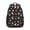 Astronaut and Rocket, variant on Astronaut and Moon Black Pattern Backpack for School, Cute School Bag with Adjustable Shoulder Straps and Padded Back, 15.3"x11"x7.1"