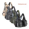 thumbnail image 4 of Camouflage Fishing Vest with Multi-Pockets: Breathable, Durable & Versatile for Stream,, Fly, and Lure Fishing – Quick 1-3 Day Delivery for Anglers' Outdoor Essentials Storage & Comfort, 4 of 6