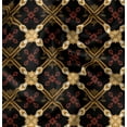 thumbnail image 1 of Soimoi Georgette Viscose Fabric Argyle Check Decor Fabric Printed Yard 42 Inch Wide, 1 of 5