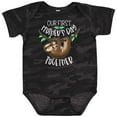 thumbnail image 3 of Inktastic Our 1st Mothers Day Together Cute Mom and Baby Sloth Boys or Girls Baby Bodysuit, 3 of 5