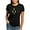 Black, variant on - Psi Upsilon Owl T Shirt - Womens Tri-blend T-Shirt