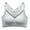 Gray, variant on Utoimkio Sports Bras for Women Butterfly Back Underwear No Underwire and Mark Large Vest Bra
