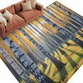 thumbnail image 6 of Fall Branch Trees Area Rug 5x7 Washable Rug Non Slip Bare Root Tree Autumn Forest Large Area Rug Soft Stainresistant Indoor Floor Carpet for Living Room Bedroom Home Office Dining Room Nursery, 6 of 8