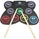 thumbnail image 1 of 1 juego de batería electrónica para niños y adultos, juego de práctica de batería, instrumento de juguete para regalo de cumpleaños, 1 of 8