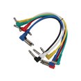 thumbnail image 4 of Pedal Patch Cord, Noise Reduction Easy Connection Strong Conductivity 6Pcs Effect Shielded Cable  For Bass For Electric Guitar, 4 of 8