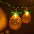 thumbnail image 5 of Wintergreen Lighting 9 ft Pineapple String Lights, 10 Lights Décor for Home Party Bedroom Birthday Patio, UL Listed, 5 of 5