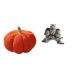 thumbnail image 1 of Almohadas de calabaza de Halloween, almohadas decorativas, figuras de búho, artesanías de animales artificiales, resina de tacto suave, adecuadas para, 1 of 8