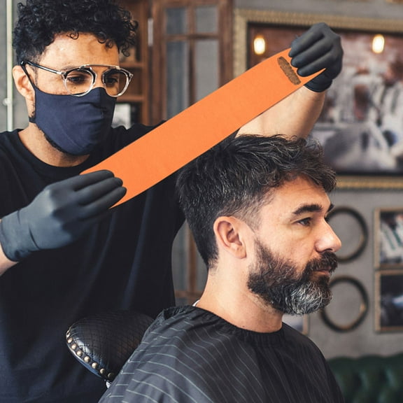 LEORX Stain Prevention Neck Tape Barber Disposable Stretchy Strips 1Set