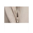 thumbnail image 5 of Blazer elegante de manga larga para oficina para mujer con solapa retro y un solo botón HH TRAF + pantalones cortos con bolsillos decorados con cinturón de color sólido para mujer, 5 of 5