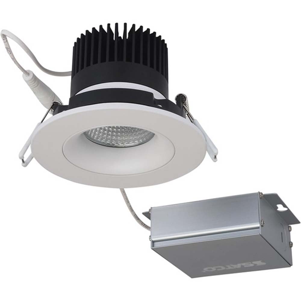 12 watt LED Direct Wire Downlight Gimbaled 3.5 inch 3000K 120 volt