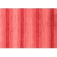 thumbnail image 1 of Ahgly Company Machine Washable Indoor Rectangle Abstract Red Modern Area Rugs, 4' x 6', 1 of 4