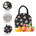thumbnail image 3 of ALAZA Backpack Set Skull Head Elementary School Bags Student BookBag with Lunch Bag, 3 of 6