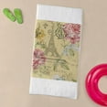 thumbnail image 3 of CafePress - Abstract Paris Eiffel Tower Vintage Floral Beach T - Large Beach Towel, Soft 30"x60" Towel with Unique Design, 3 of 3