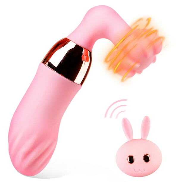 Vibrador femenino: Mini vibrador 2 en 1 de alta frecuencia con punto G, vibrador tipo bala, 10 patrones de vibración, Juguetes sexuales para parejas adultas