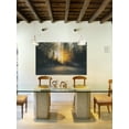 thumbnail image 3 of "Twilight in the City" Painting Print on Wrapped Canvas, 3 of 5